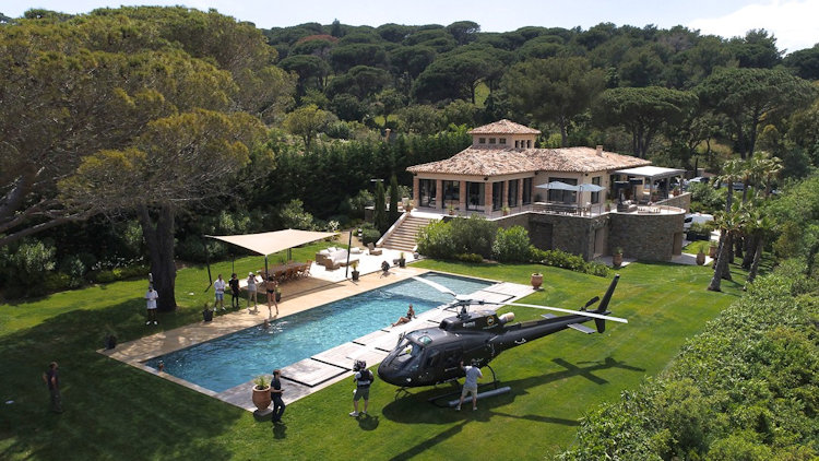 st tropez villa vanades